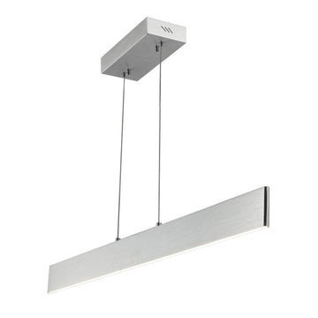 Draper Dimmable Adjustable Integrated LED Metal Linear Pendant